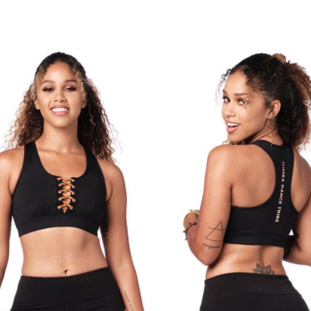 Zumba Dance Tribe Scoop Bra